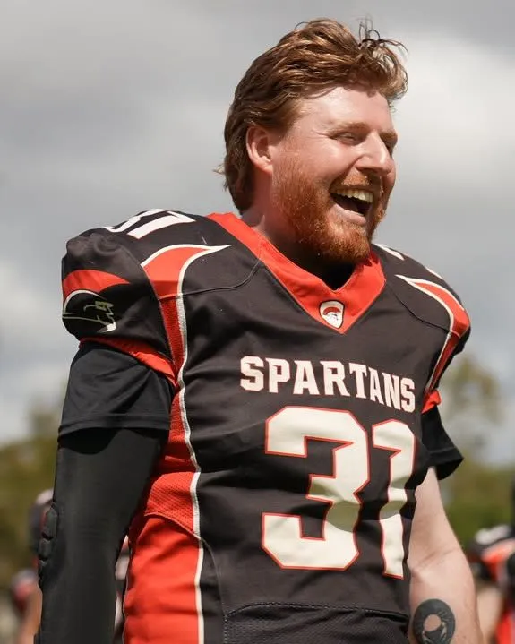 Just a dude having fun.